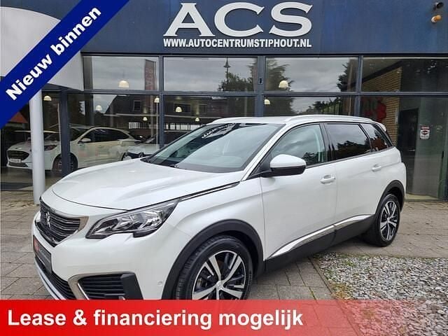 Wit Gebruikt 2019 Peugeot 5008 Allure MPV | € 13.940 (Goede deal) - Afbeelding 1/3
