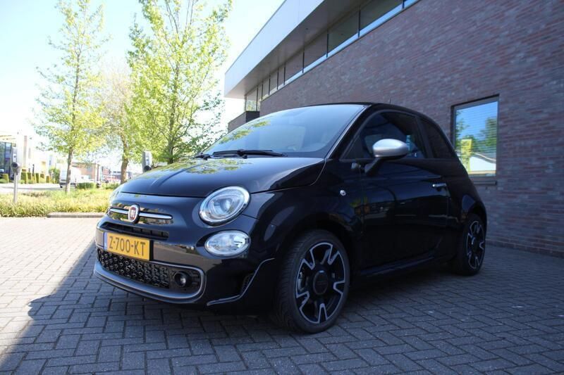 Zwart Gebruikt 2020 Fiat 500 Launch Edition Hatchback | € 13.999 (Eerlijke prijs) - Afbeelding 1/4