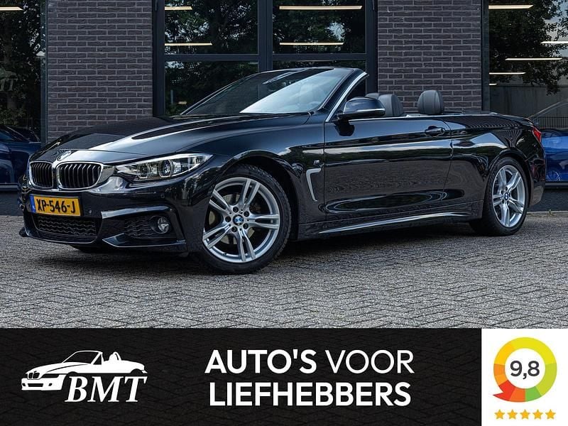 Zwart, metallic lak Gebruikt 2019 BMW 420 Executive Cabriolet | € 34.950 (Eerlijke prijs) - Afbeelding 1/4