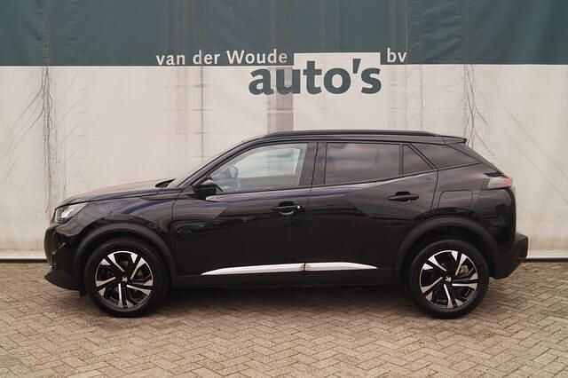 Zwart Gebruikt 2021 Peugeot 2008 Allure SUV | € 14.900 (Iets duurder) - Afbeelding 1/4
