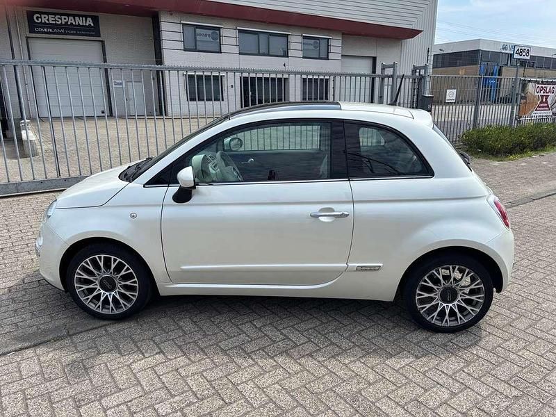 Wit Gebruikt 2014 Fiat 500 Lounge Hatchback | € 6.950 (Eerlijke prijs) - Afbeelding 1/4
