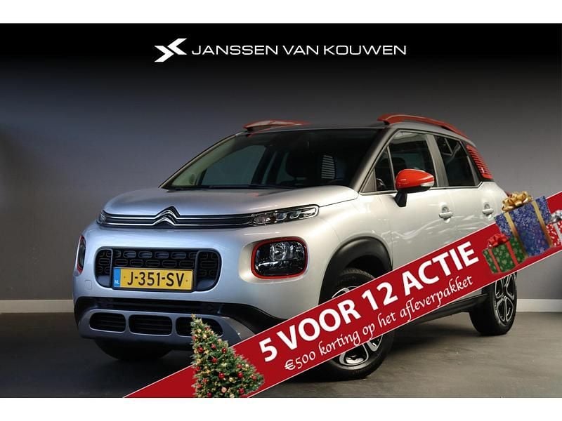 Grijs Gebruikt 2019 Citroën C3 Aircross PureTech SUV | € 12.500 (Goede deal) - Afbeelding 1/4