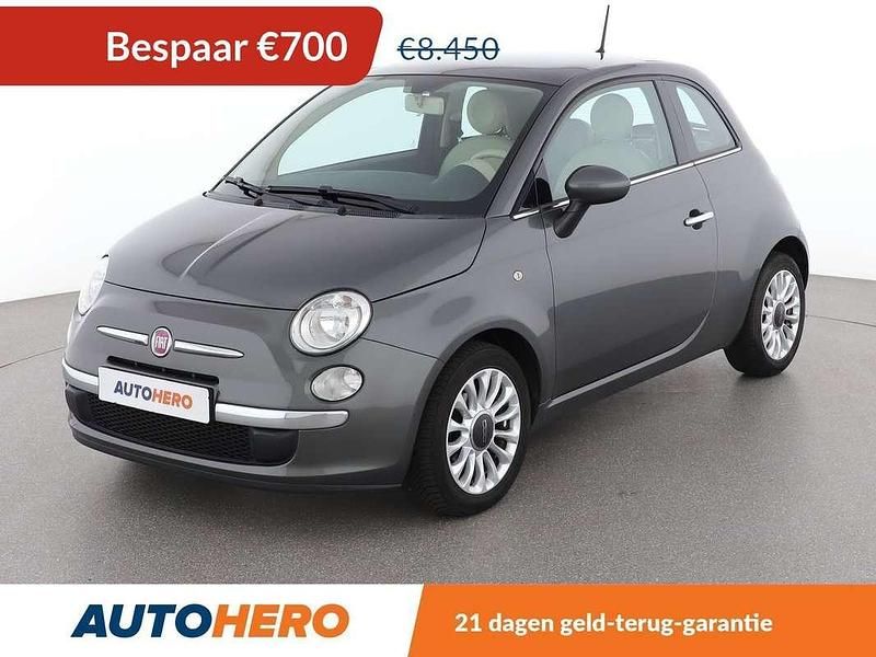 Grijs Gebruikt 2014 Fiat 500 Lounge Hatchback | € 7.749 (Eerlijke prijs) - Afbeelding 1/3