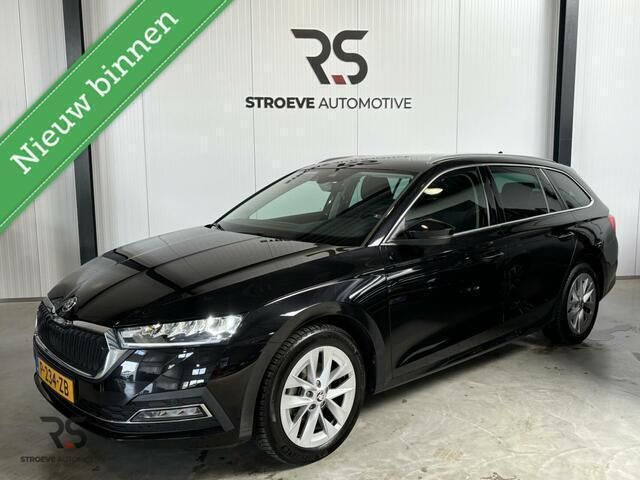 Zwart Gebruikt 2022 Skoda Octavia Business Line Stationwagen | € 18.950 (Goede deal) - Afbeelding 1/4