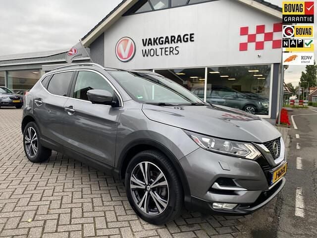 Grijs Gebruikt 2019 Nissan Qashqai Tekna SUV | € 18.950 (Eerlijke prijs) - Afbeelding 1/4