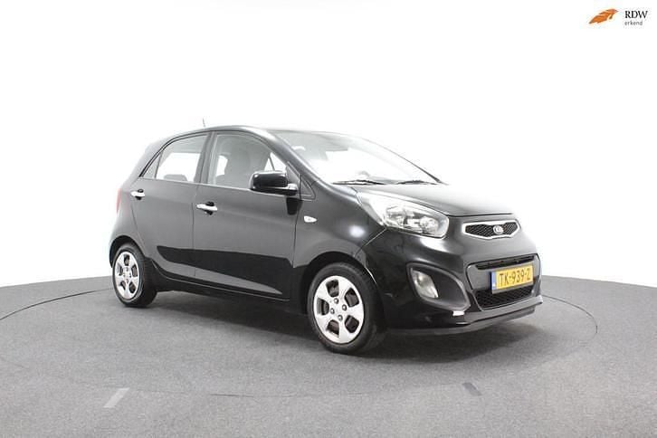 Zwart Gebruikt 2013 Kia Picanto Comfort Hatchback | € 4.995 (Goede deal) - Afbeelding 1/4