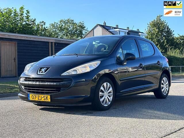 Zwart Gebruikt 2008 Peugeot 207 Hatchback | € 3.450 (Iets duurder) - Afbeelding 1/4