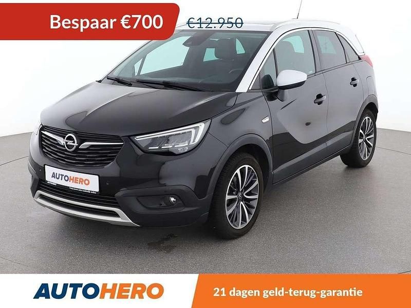 Zwart Gebruikt 2018 Opel Crossland X Ultimate SUV | € 12.449 (Eerlijke prijs) - Afbeelding 1/3