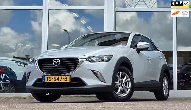 Wit Gebruikt 2017 Mazda CX-3 Luxury SUV | € 16.244 (Goede deal) - Afbeelding 1/3