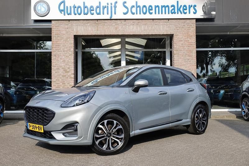Grijs Gebruikt 2021 Ford Puma ST-Line SUV | € 17.890 (Goede deal) - Afbeelding 1/4