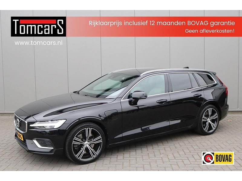 Zwart Gebruikt 2021 Volvo V60 Inscription Stationwagen | € 32.750 (Eerlijke prijs) - Afbeelding 1/3