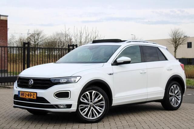 Wit Gebruikt 2021 VW T-Roc R-line SUV | € 28.950 (Goede deal) - Afbeelding 1/4