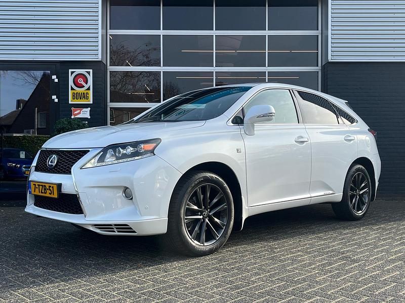 Wit Gebruikt 2013 Lexus RX450h Sport Line SUV | € 26.995 (Eerlijke prijs) - Afbeelding 1/4