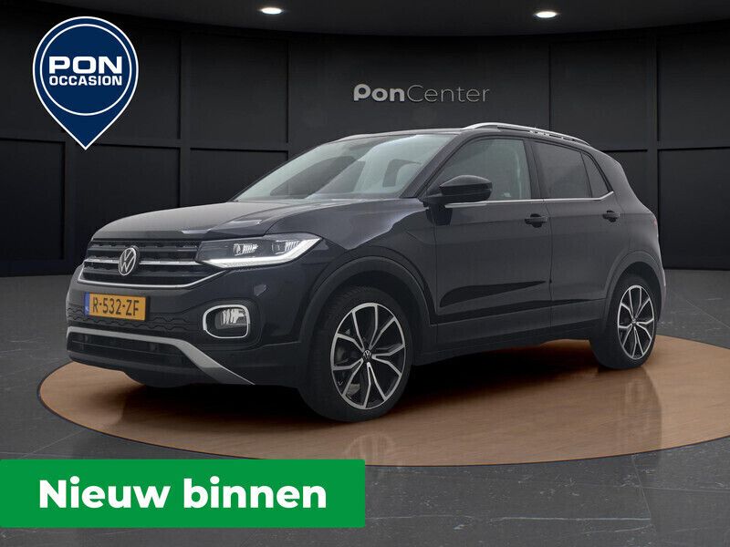 Zwart Gebruikt 2023 VW T-Cross Style SUV | € 26.850 (Eerlijke prijs) - Afbeelding 1/3