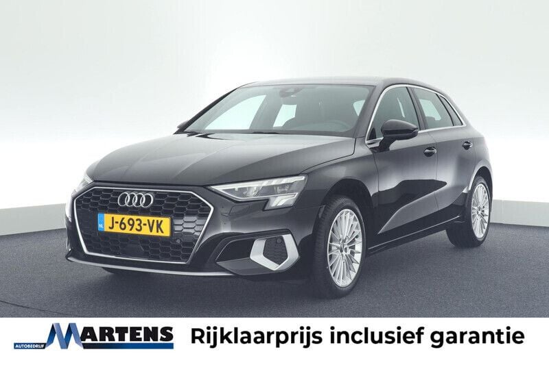 Zwart Gebruikt 2020 Audi A3 Sportback Business Hatchback | € 25.949 (Goede deal) - Afbeelding 1/4