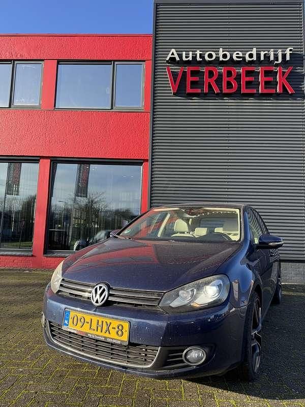 Blauw Gebruikt 2010 VW Golf VI Highline Hatchback | € 5.950 (Goede deal) - Afbeelding 1/4