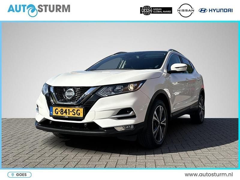 Wit Gebruikt 2019 Nissan Qashqai N-Connecta SUV | € 20.149 (Eerlijke prijs) - Afbeelding 1/4