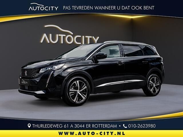 Zwart (metallic) Occasion 2022 Peugeot 5008 GT-line SUV | € 25.950 (Eerlijke prijs) - Afbeelding 1/4