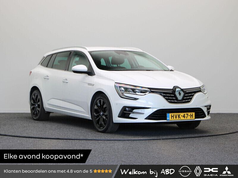 Wit Gebruikt 2021 Renault Mégane IV Intens Stationwagen | € 21.940 (Eerlijke prijs) - Afbeelding 1/3