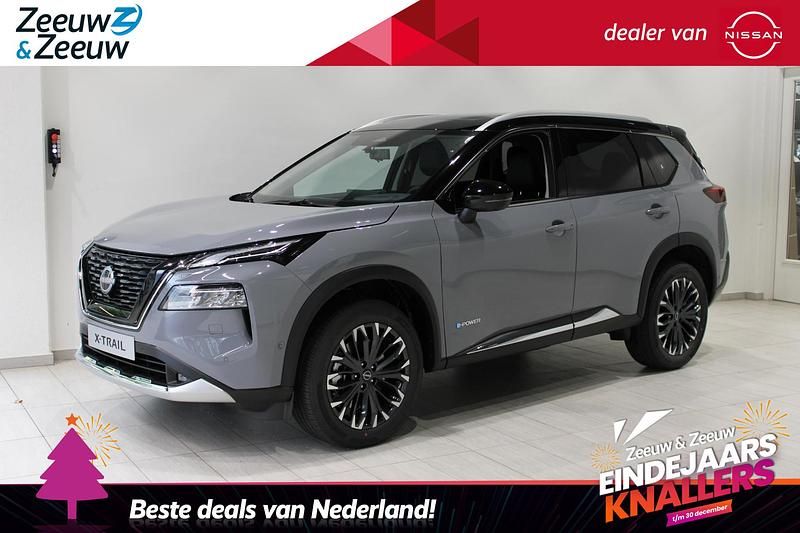 Ceramic grey Nieuw 2025 Nissan X-Trail Tekna+ SUV | € 58.475 (Eerlijke prijs) - Afbeelding 1/4