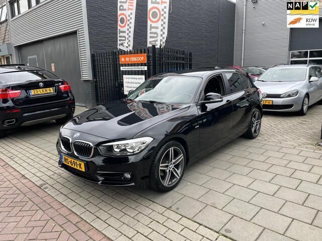 Zwart Gebruikt 2015 BMW 116 Sport Line Hatchback | € 9.999 (Duur) - Afbeelding 1/4