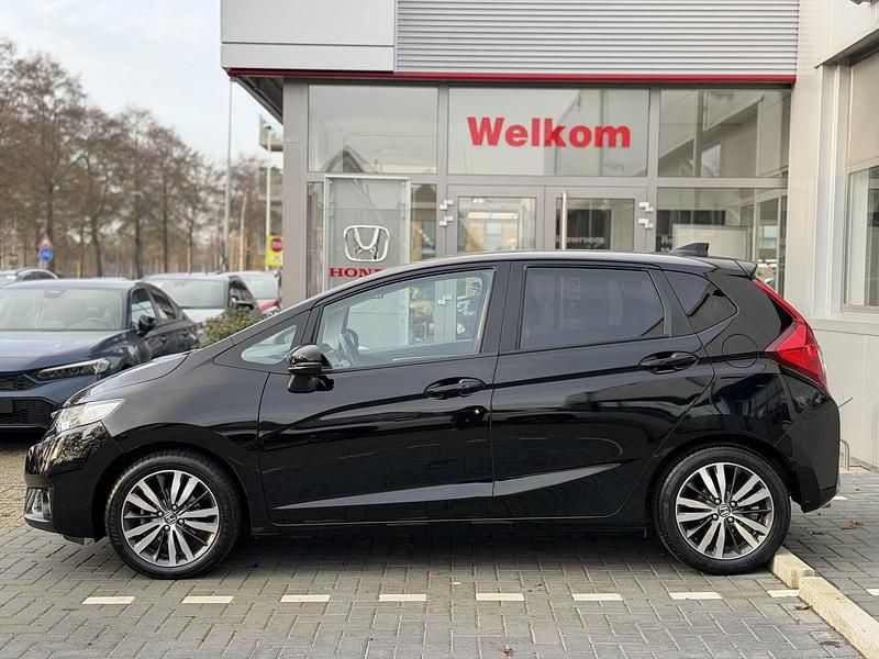 Occasion Honda Jazz Elegance 102 PK (75 kW) 2016 Zwart (parellak) Hatchback