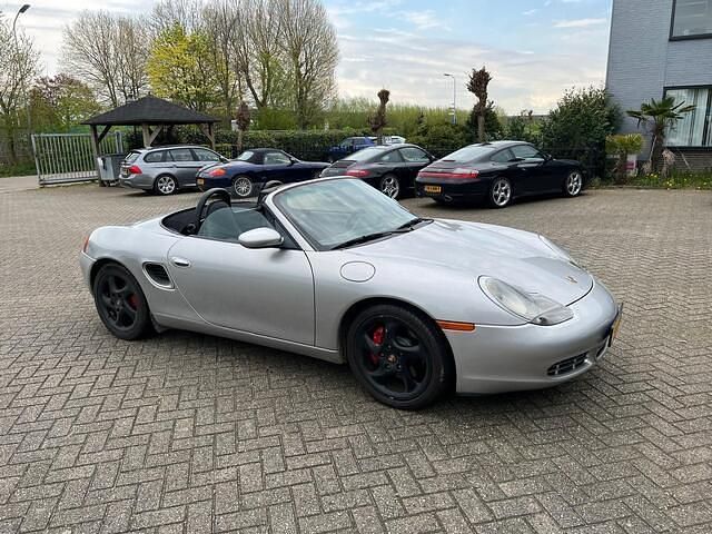 Grijs Gebruikt 2001 Porsche Boxster S Cabriolet | € 12.999 - Afbeelding 1/4