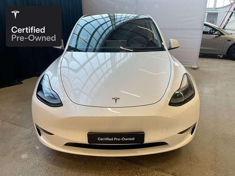 Occasion Tesla Model Y Long Range AWD 258 kW (351 PK) 2021 Wit SUV