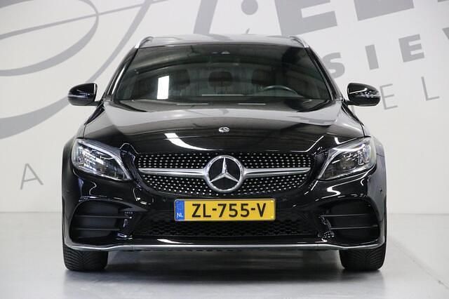 Occasion Mercedes C160 AMG line 129 PK (94 kW) 2019 Zwart Coupé