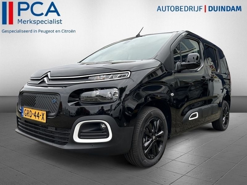 Zwart Nieuw 2024 Citroën e-Berlingo Shine MPV | € 31.750 (Iets duurder) - Afbeelding 1/4