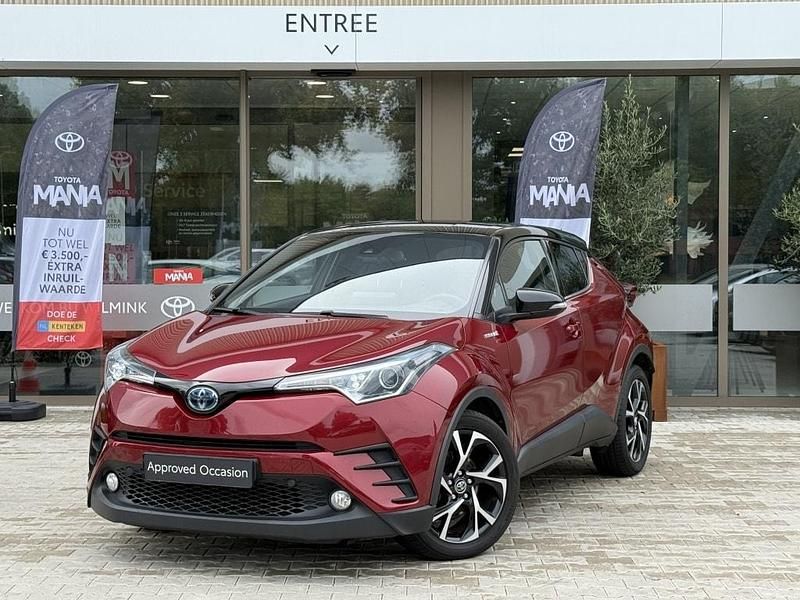 Rood Gebruikt 2019 Toyota C-HR Sport SUV | € 20.950 (Eerlijke prijs) - Afbeelding 1/4