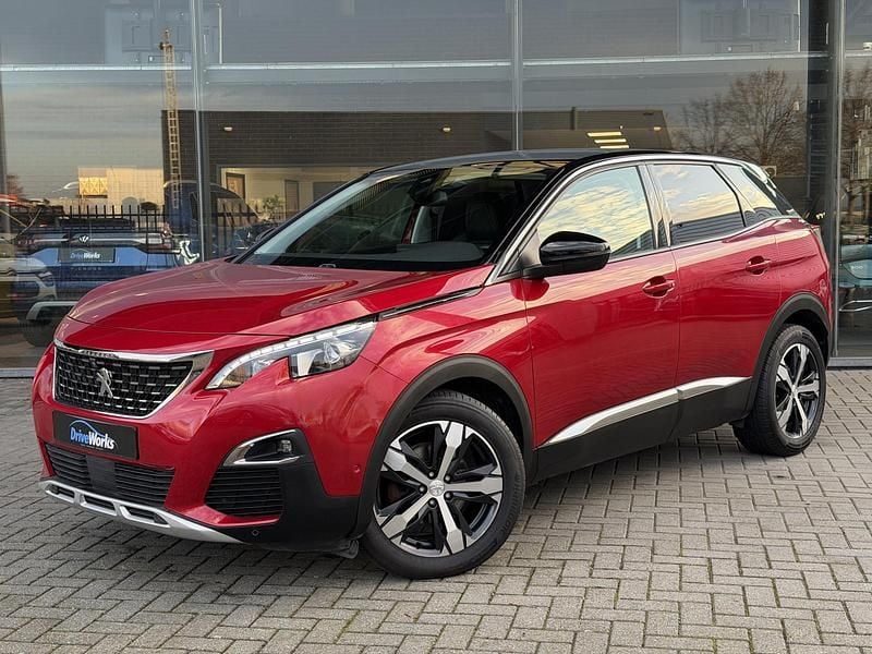 Rood Occasion 2019 Peugeot 3008 Allure SUV | € 17.995 (Goede deal) - Afbeelding 1/4