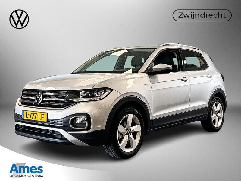 Grijs Gebruikt 2021 VW T-Cross Style SUV | € 21.495 (Eerlijke prijs) - Afbeelding 1/3