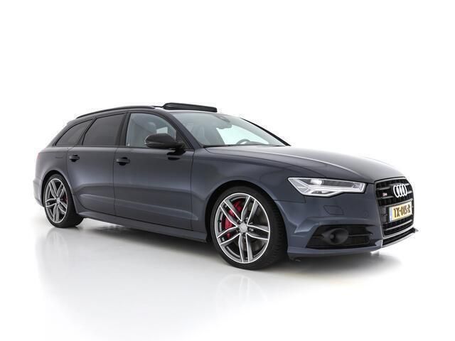 Moonlight blue pearl (blauw metallic) Gebruikt 2018 Audi S6 Premium Stationwagen | € 54.445 (Eerlijke prijs) - Afbeelding 1/4