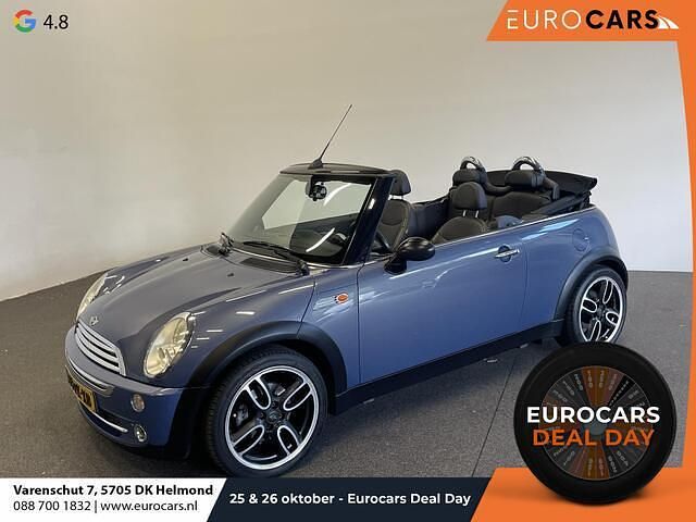 Blauw Gebruikt 2004 Mini Cooper Cabriolet Chili Cabriolet | € 2.250 (Super prijs) - Afbeelding 1/4