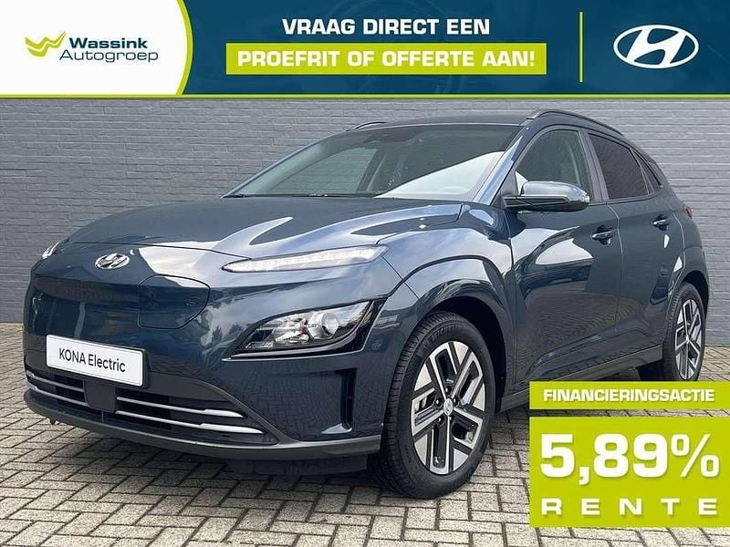 Blauw Occasion 2025 Hyundai Kona SUV | € 29.999 (Super prijs) - Afbeelding 1/3