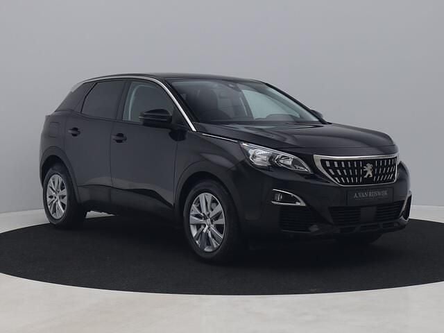 Zwart Gebruikt 2019 Peugeot 3008 Active SUV | € 17.400 (Super prijs) - Afbeelding 1/4