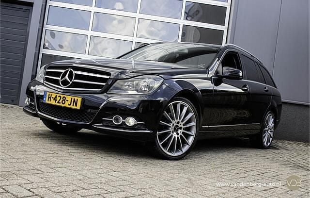 Zwart Gebruikt 2011 Mercedes C200 Avantgarde Stationwagen | € 6.950 (Super prijs) - Afbeelding 1/4