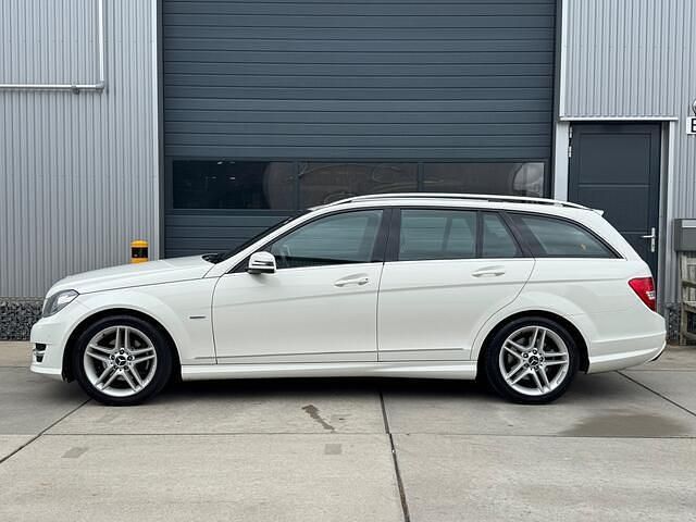 Occasion Mercedes C180 Avantgarde 157 PK (115 kW) 2011 Wit Stationwagen