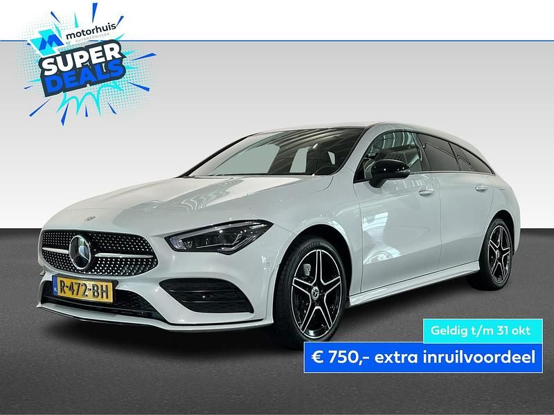 Wit Gebruikt 2022 Mercedes CLA250e Shooting Brake AMG line Stationwagen | € 33.990 (Eerlijke prijs) - Afbeelding 1/4