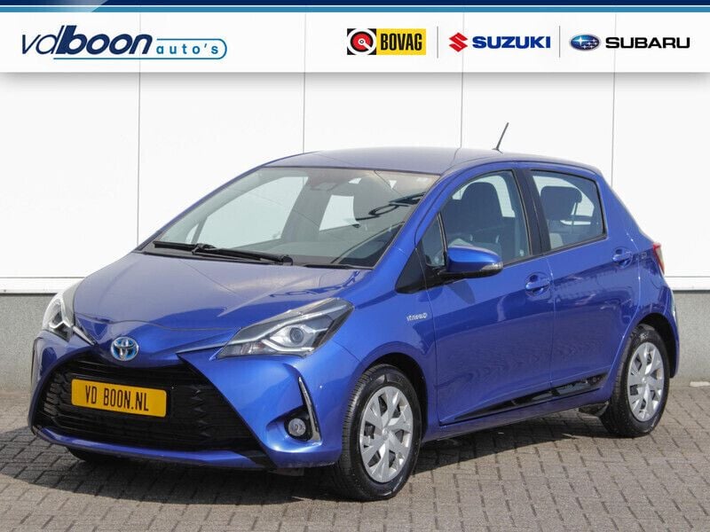 Blauw Gebruikt 2019 Toyota Yaris Hybrid Active Hatchback | € 16.795 (Goede deal) - Afbeelding 1/4