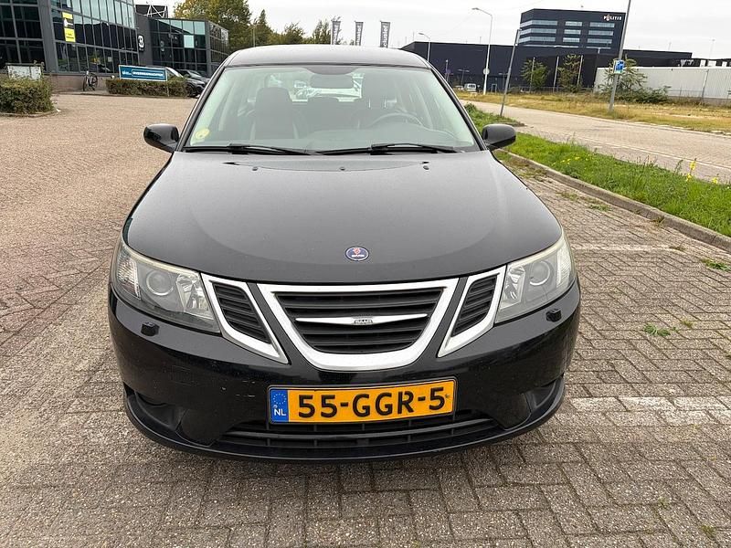 Zwart Gebruikt 2008 Saab 9-3 Linear Stationwagen | € 2.500 - Afbeelding 1/4