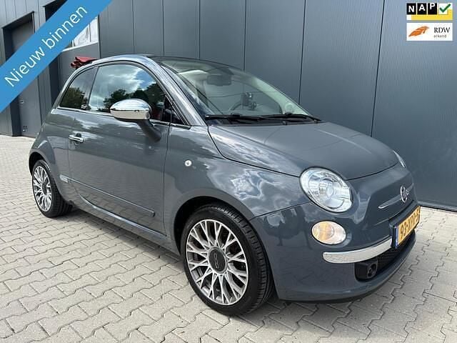 Grijs Gebruikt 2012 Fiat 500C Lounge Cabriolet | € 4.948 (Eerlijke prijs) - Afbeelding 1/4