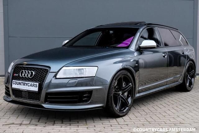 Occasion Audi RS6 S-Line 581 PK (427 kW) 2008 Grijs, metallic lak Stationwagen