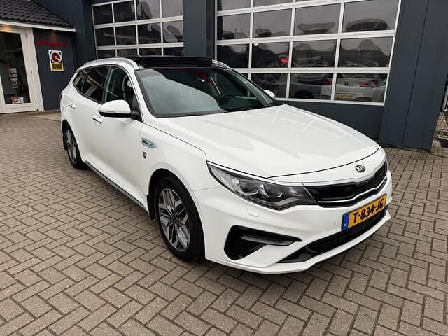 Occasion Kia Optima 154 PK (113 kW) 2020 Wit Stationwagen
