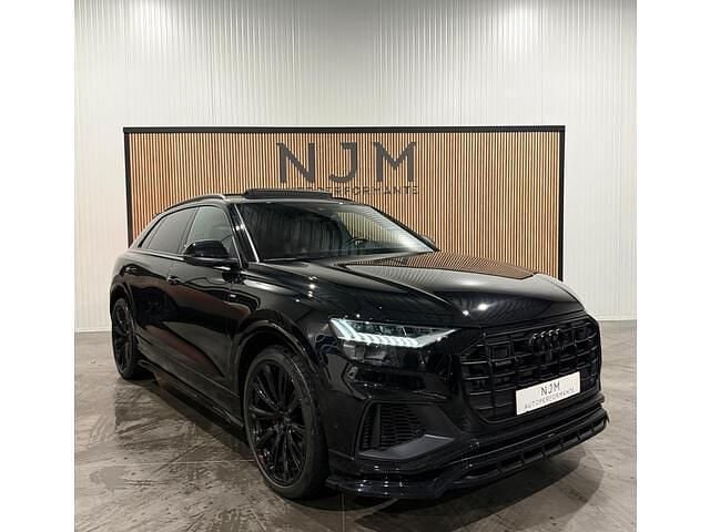 Occasion Audi Q8 S-Line 381 PK (280 kW) 2022 Zwart (metallic) SUV