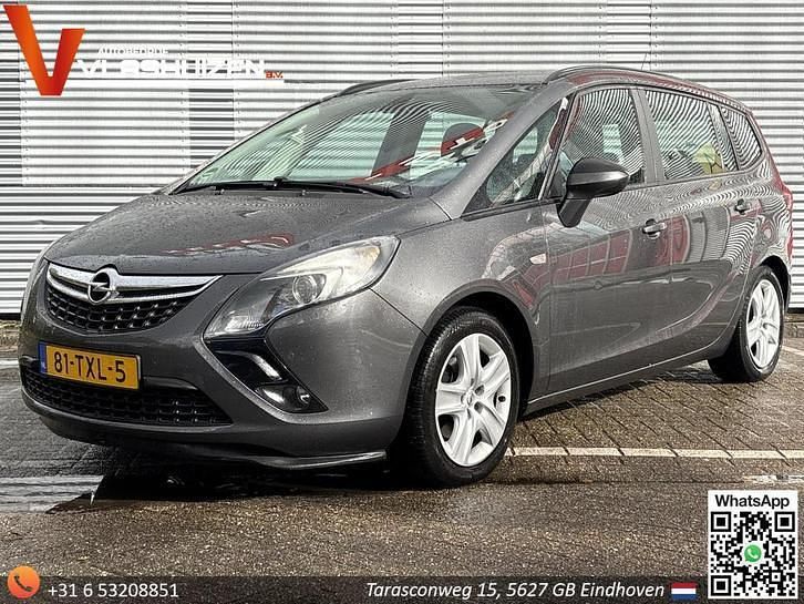 Grijs Gebruikt 2012 Opel Zafira Tourer Edition MPV | € 3.450 (Super prijs) - Afbeelding 1/4