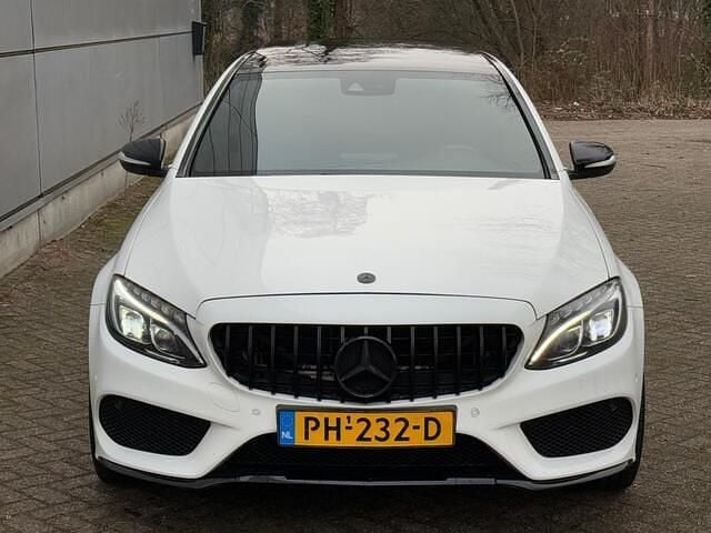 Occasion Mercedes C220 AMG line 170 PK (125 kW) 2014 Wit Sedan