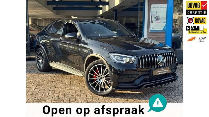 Zwart Gebruikt 2019 Mercedes GLC200 Premium Plus SUV | € 37.950 (Eerlijke prijs) - Afbeelding 1/4