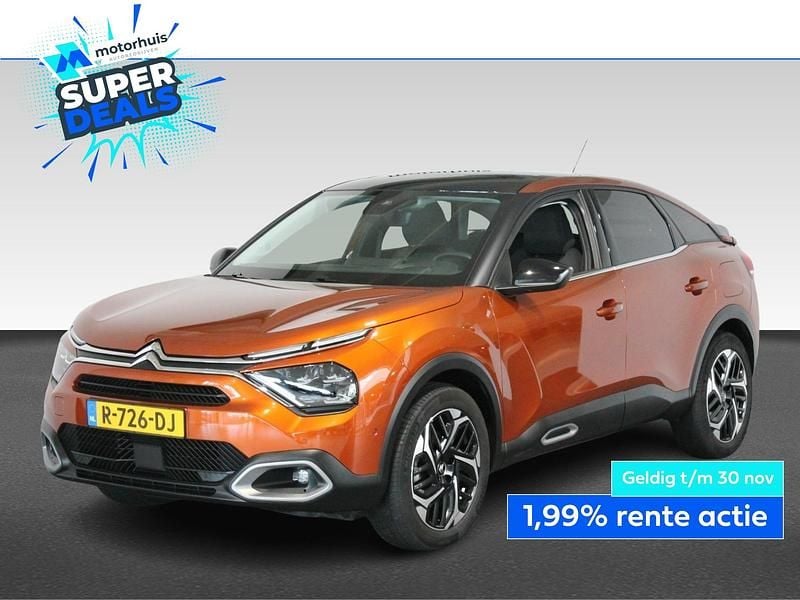 Oranje Gebruikt 2022 Citroën C4 PureTech Hatchback | € 21.940 (Eerlijke prijs) - Afbeelding 1/4